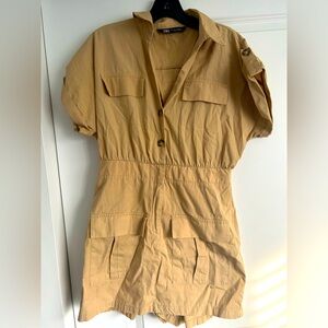 Zara Beige Romper